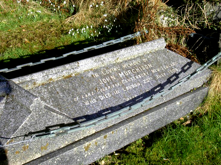 Photo of headstones/John Murchison d1904 London - hdstn Lochalsh chyd